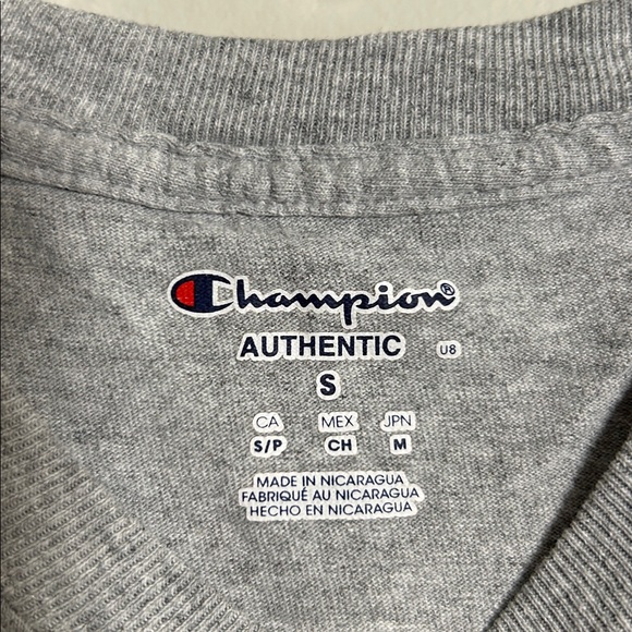 College of Charleston Cougars Women’s Champion Small Crop Top Football Shirt - Picture 3 of 9